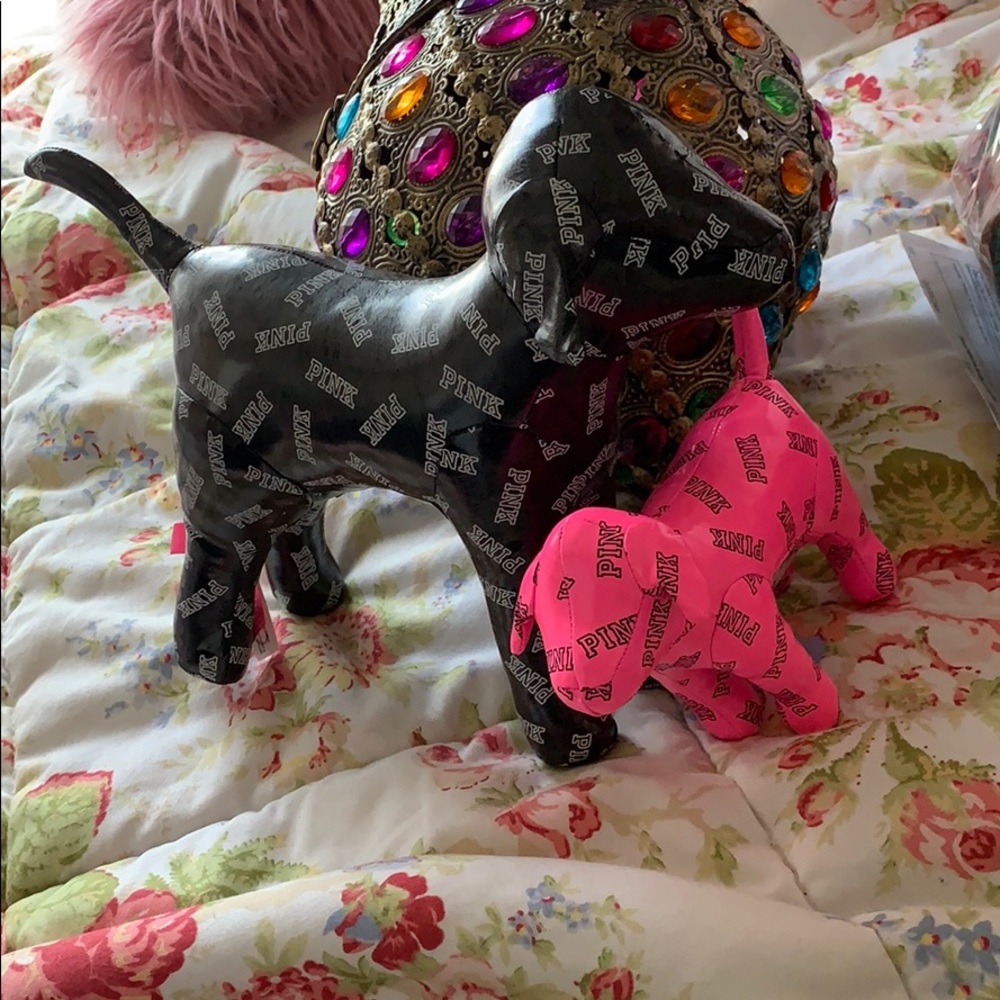 Victoria’s Secret /Pink leather dogs